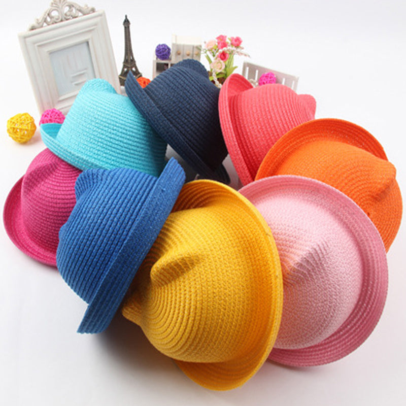 Fashion Ear Straw Hat