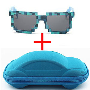 Minecraft Sunglasses with a Case