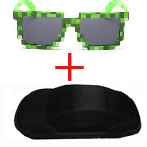 Minecraft Sunglasses with a Case