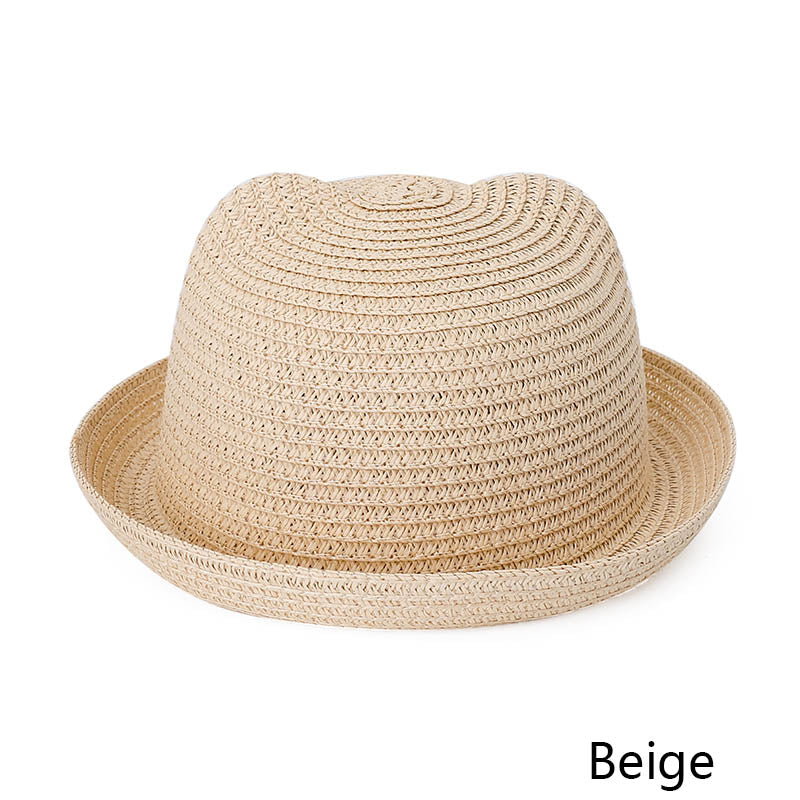 Fashion Ear Straw Hat