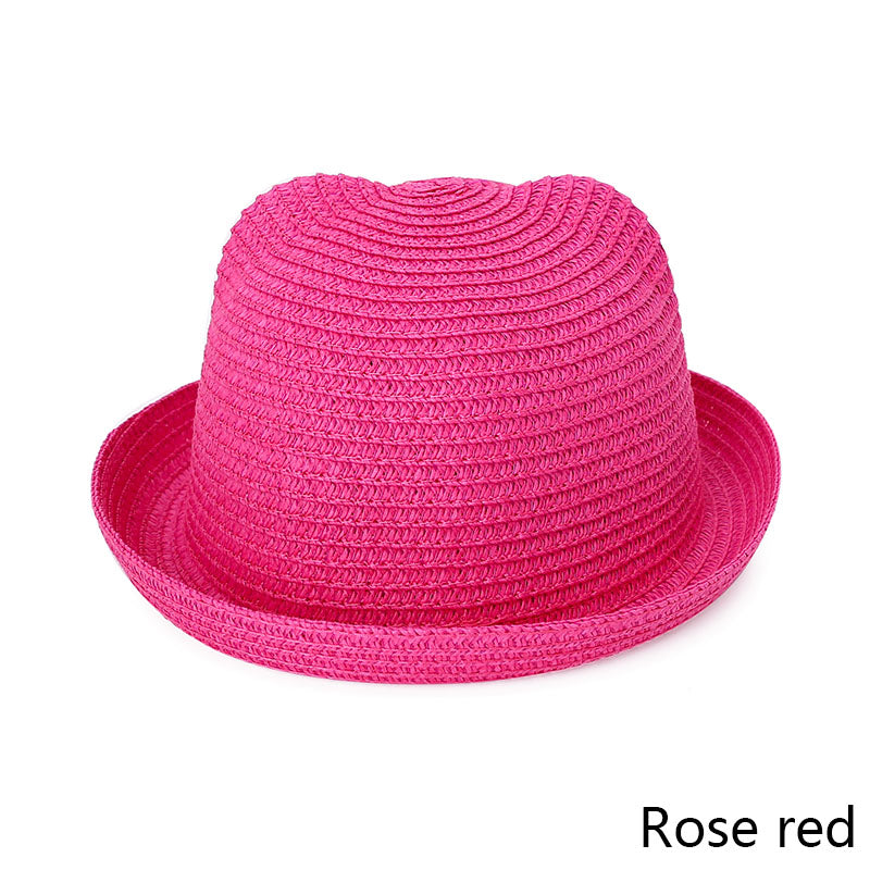 Fashion Ear Straw Hat