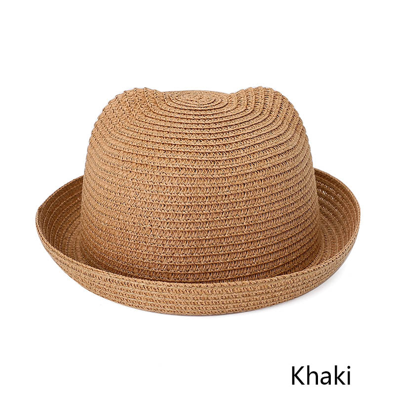 Fashion Ear Straw Hat