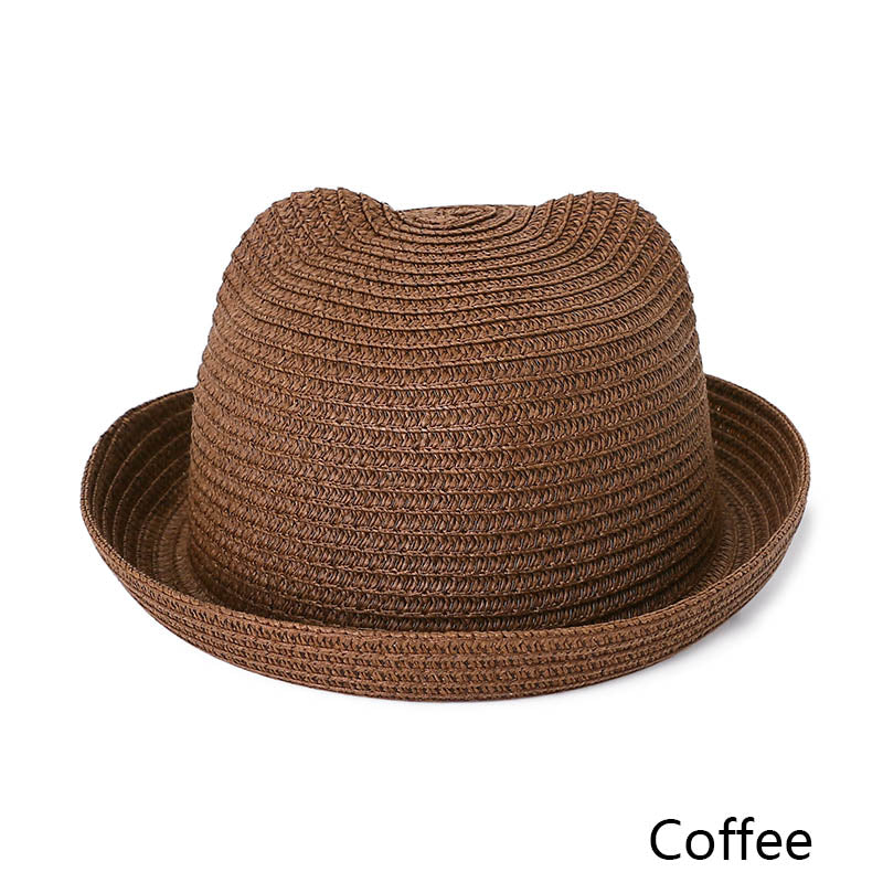 Fashion Ear Straw Hat