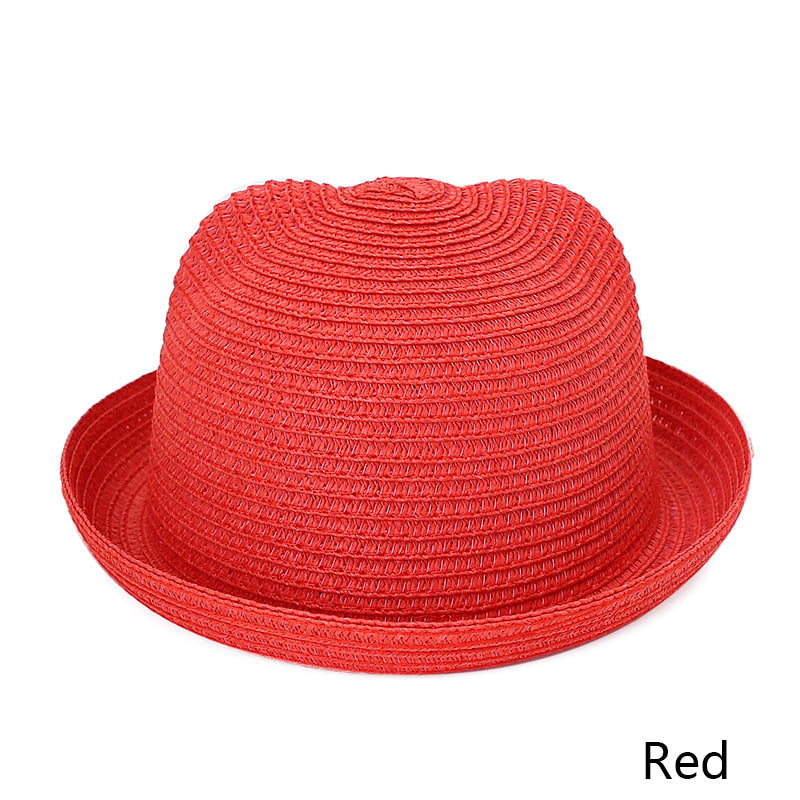 Fashion Ear Straw Hat