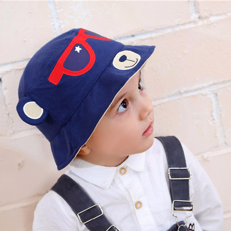 Navy Monkey Cap